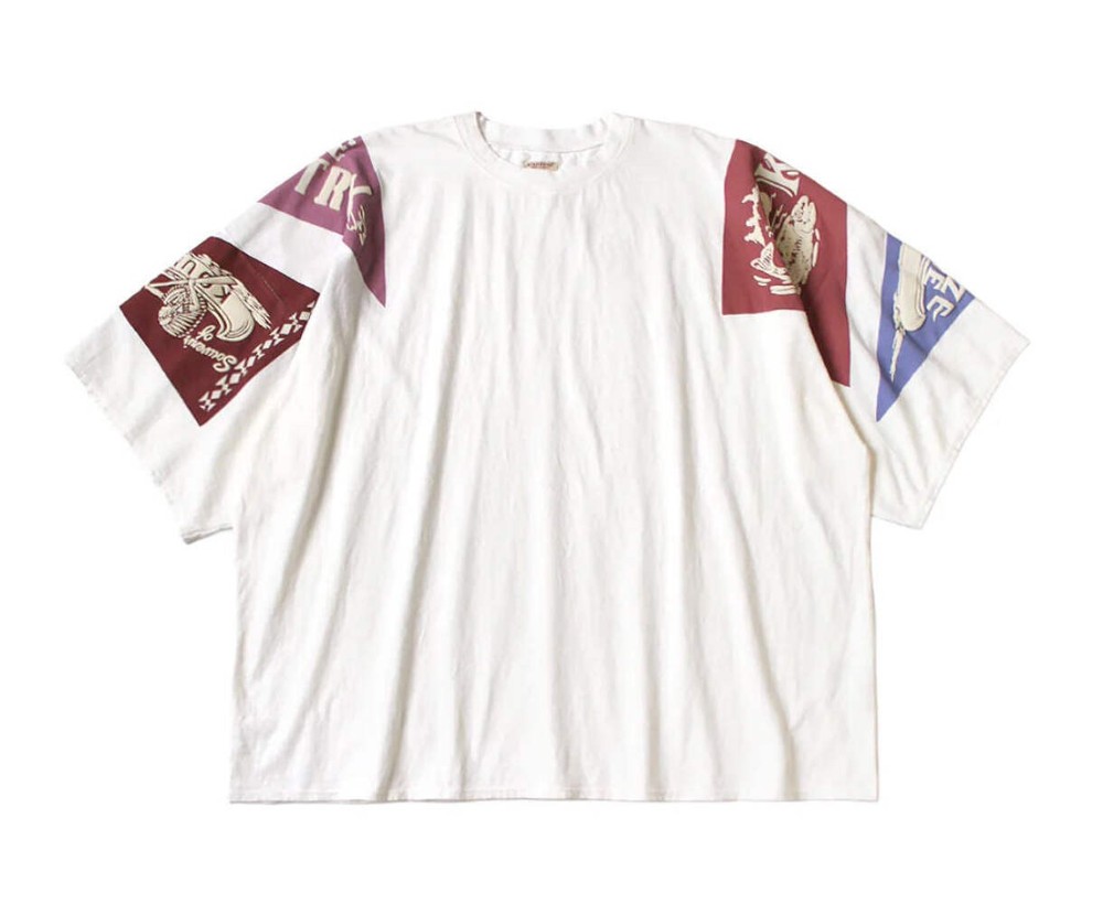 Kapital Jersey Huge Tee Red