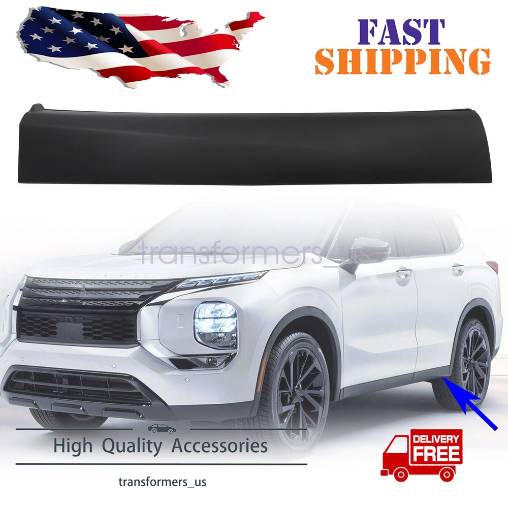 For 2022-2024 Mitsubishi Outlander & PHEV Left Rear Door Trim Molding Lower