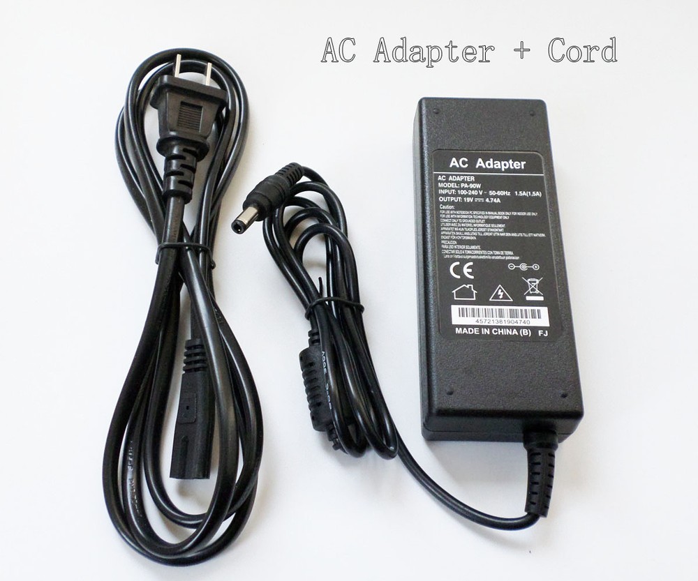 New Laptop Charger Power Supply Cord For Toshiba C805 L586 L587 PA3516E-1AC3 90W