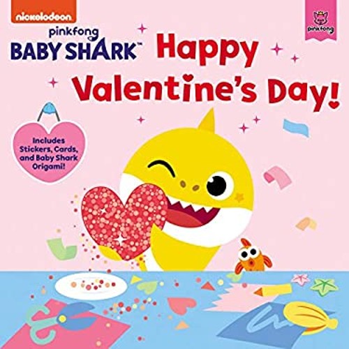 Baby Shark: Happy Valentine's Day! Paperback PinkfongFree US Delivery | ISBN:006304286X