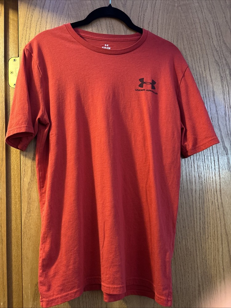 Under Armour Men's Short Sleeve UA Left Chest Logo Shirt Size S