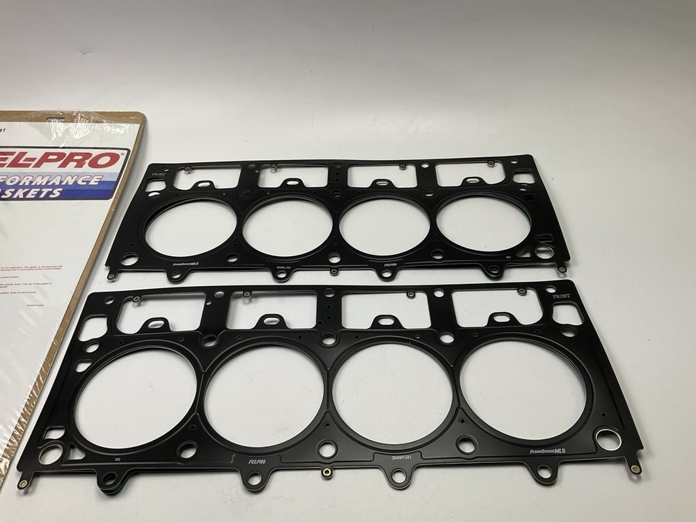 Fel-Pro Left and Right MLS Head Gaskets for Chevy LSX 4.100 Bore 0.041 Thickness