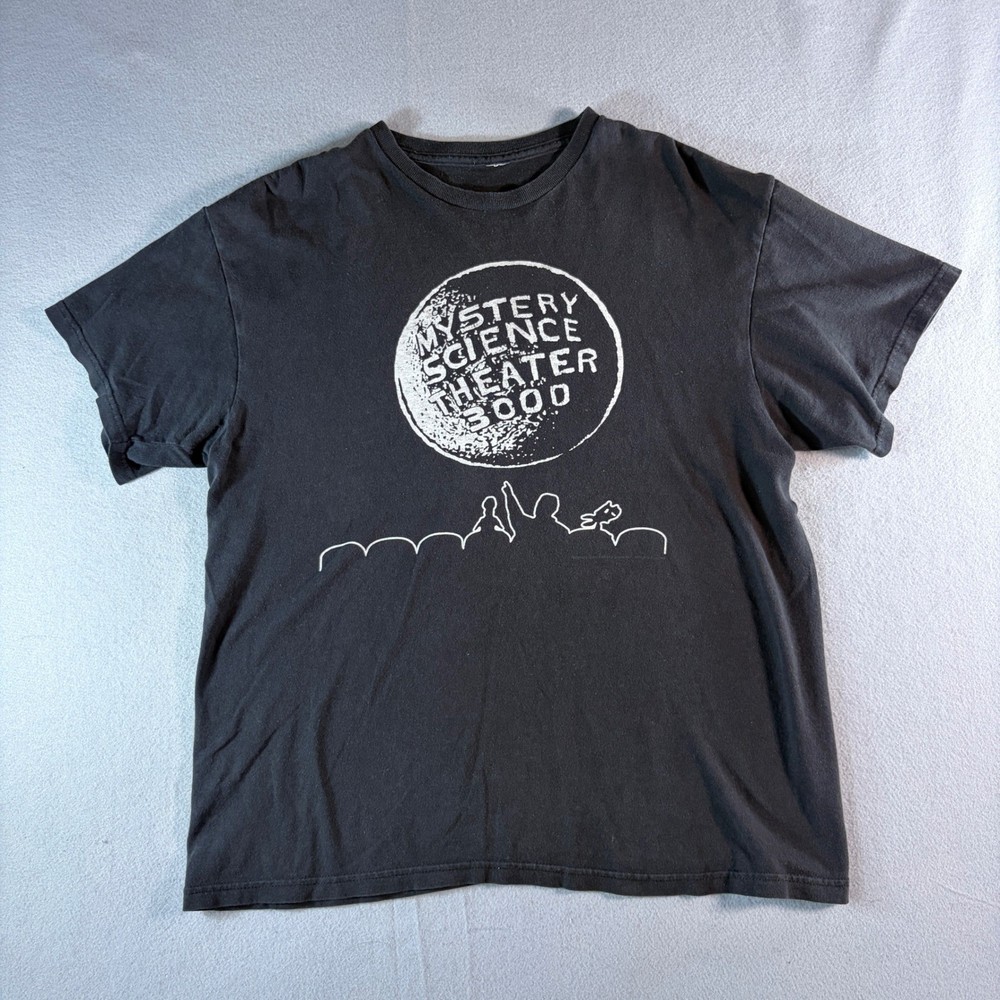 Vintage 90s Mystery Science Theater 3000 t-shirt, Movie Promo 1996, MST3K Medium