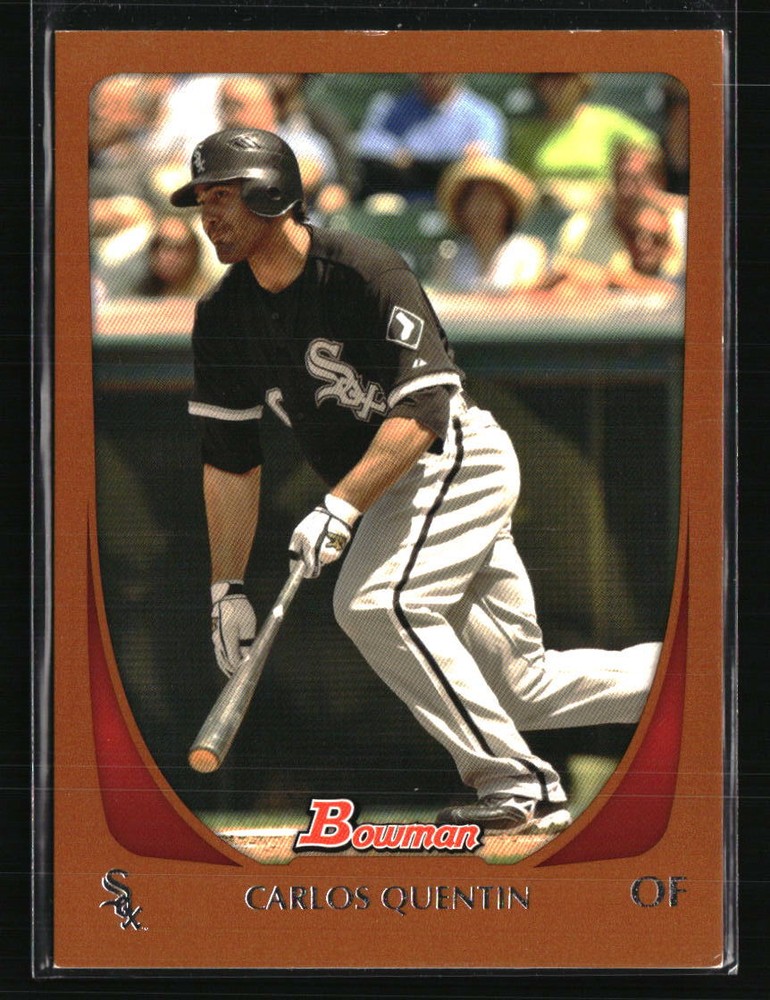 Carlos Quentin 2011 Bowman Orange #31 Baseball Card /250