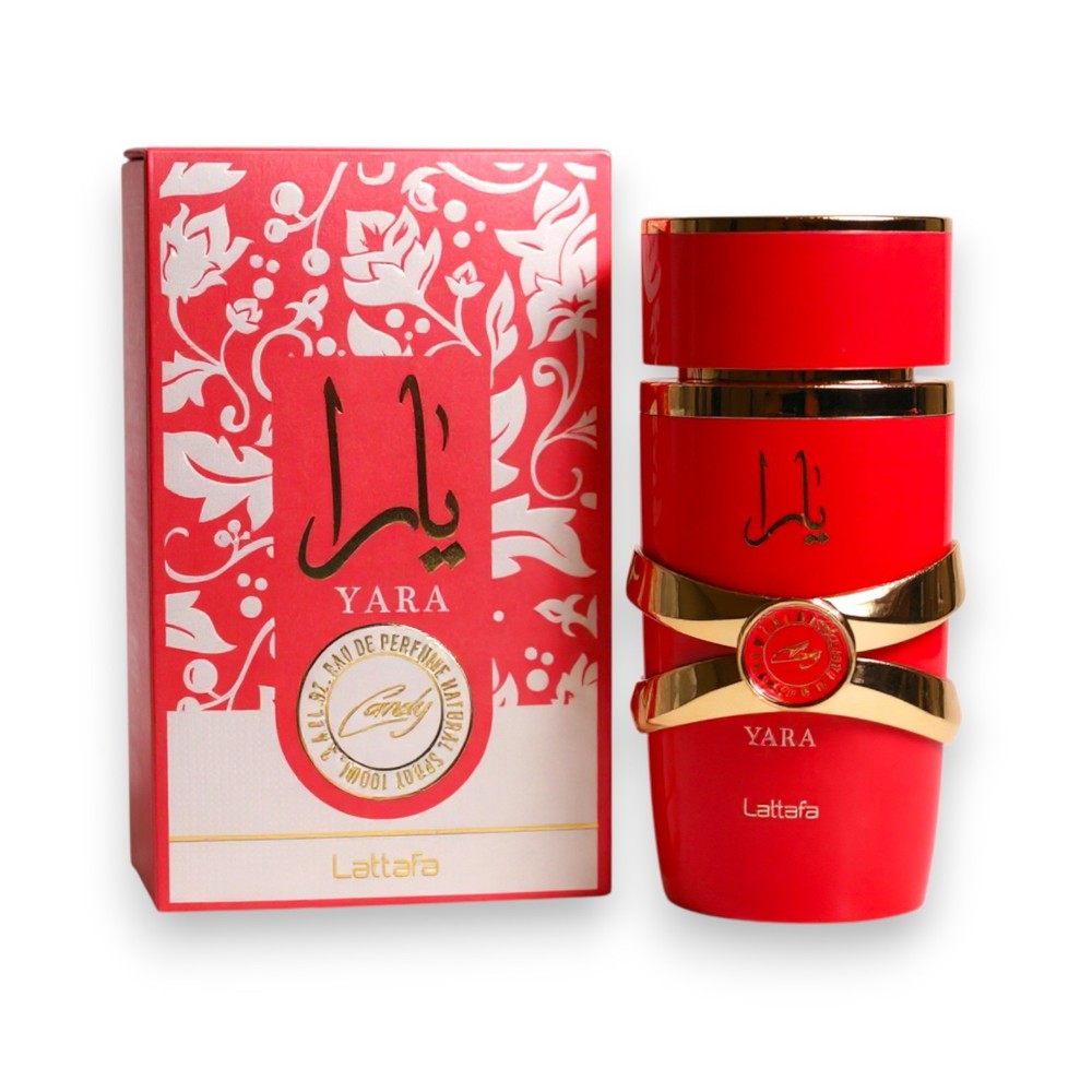 Lattafa Ladies Yara Candy Edp Spray 3.4 Oz / 100Ml /Long Lasting /Concentrated