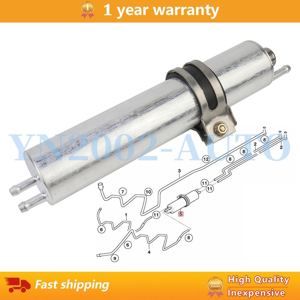 Fuel Filter for BMW 7 Series E65 E66 745Li 745i 750i 750Li 16126750475 4.4L 4.8L