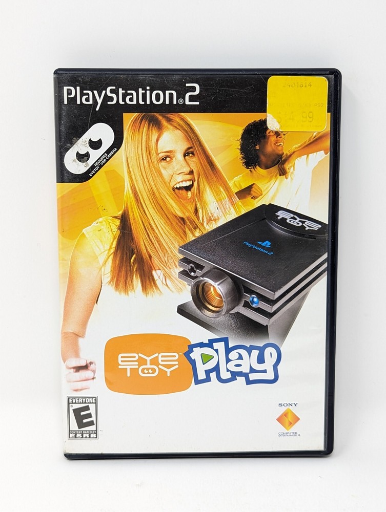 Eye Toy Play (Sony PlayStation 2, 2003) PS2 Complete CIB Game - No Camera