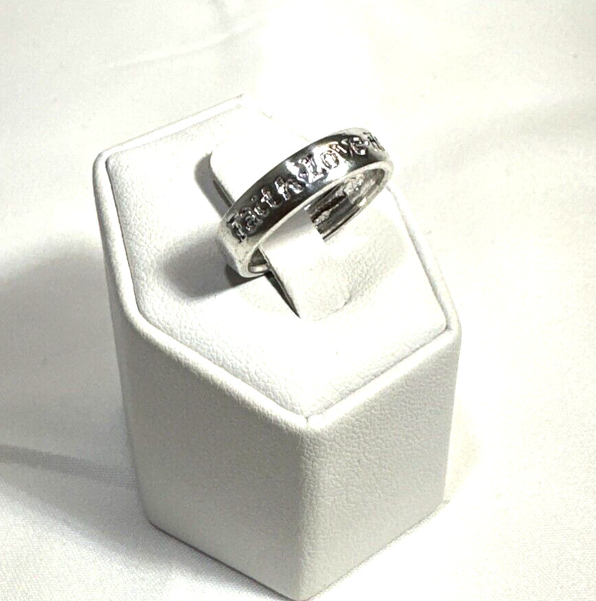 STUNNING .925 Vintage Sterling Silver Estate Ring Size 7
