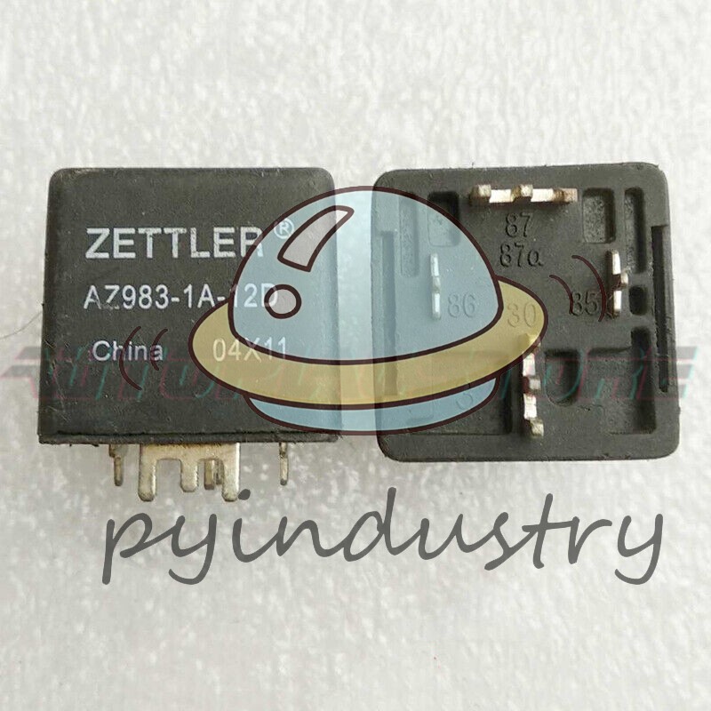 10Pcs ZETTLER AZ983-1A-12D 12VDC Automotive Relay 4Pins~