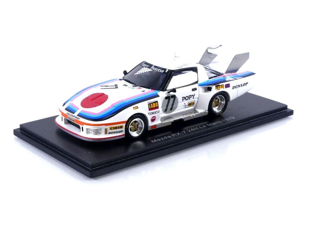 Spark 1/43 Mazda RX-7 1979 Le Mans 24H #77 Namisawa/Terada/C. Boushe Model