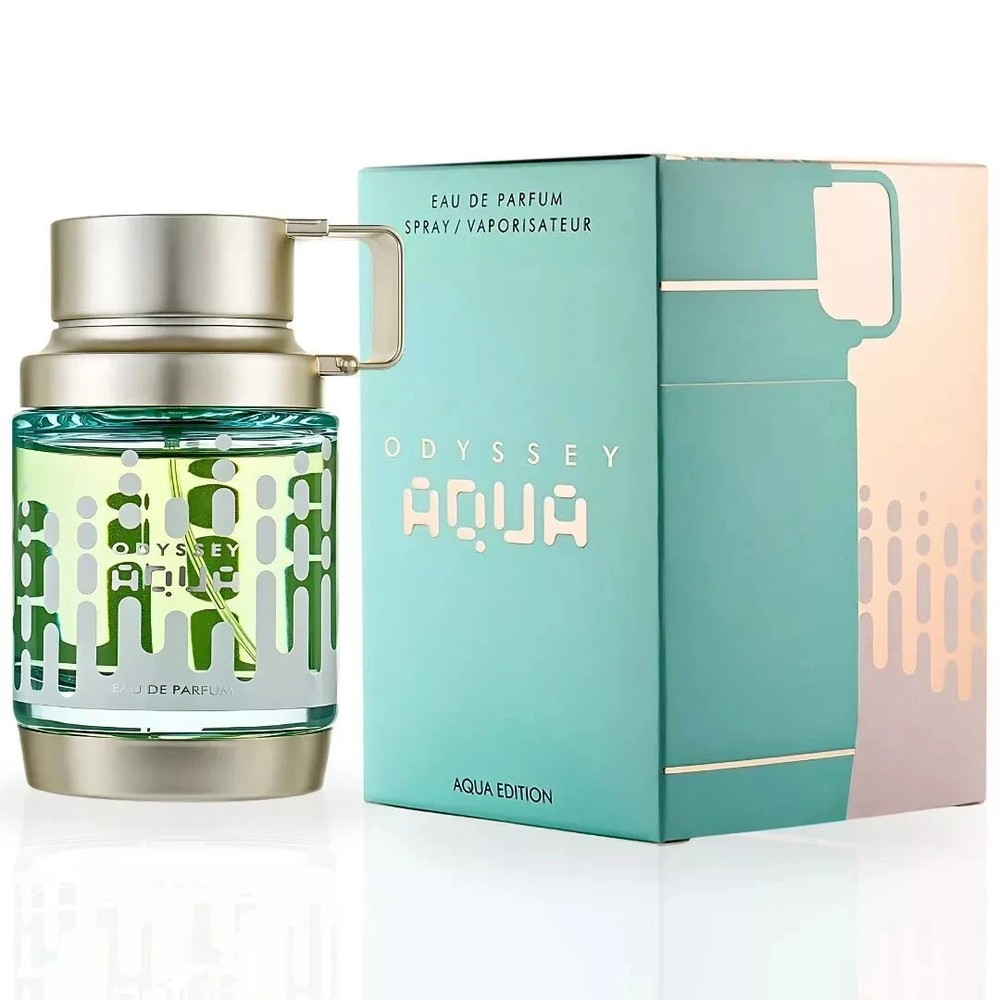 Armaf Odyssey Aqua Eau De Parfum Spray for Men 3.4 Oz / 100 ml | New In Box
