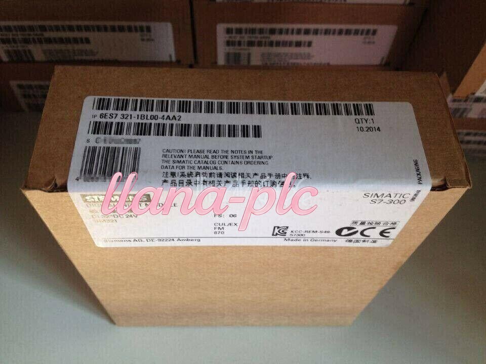 1PCS New Siemens 6ES7 321-1BL00-4AA2