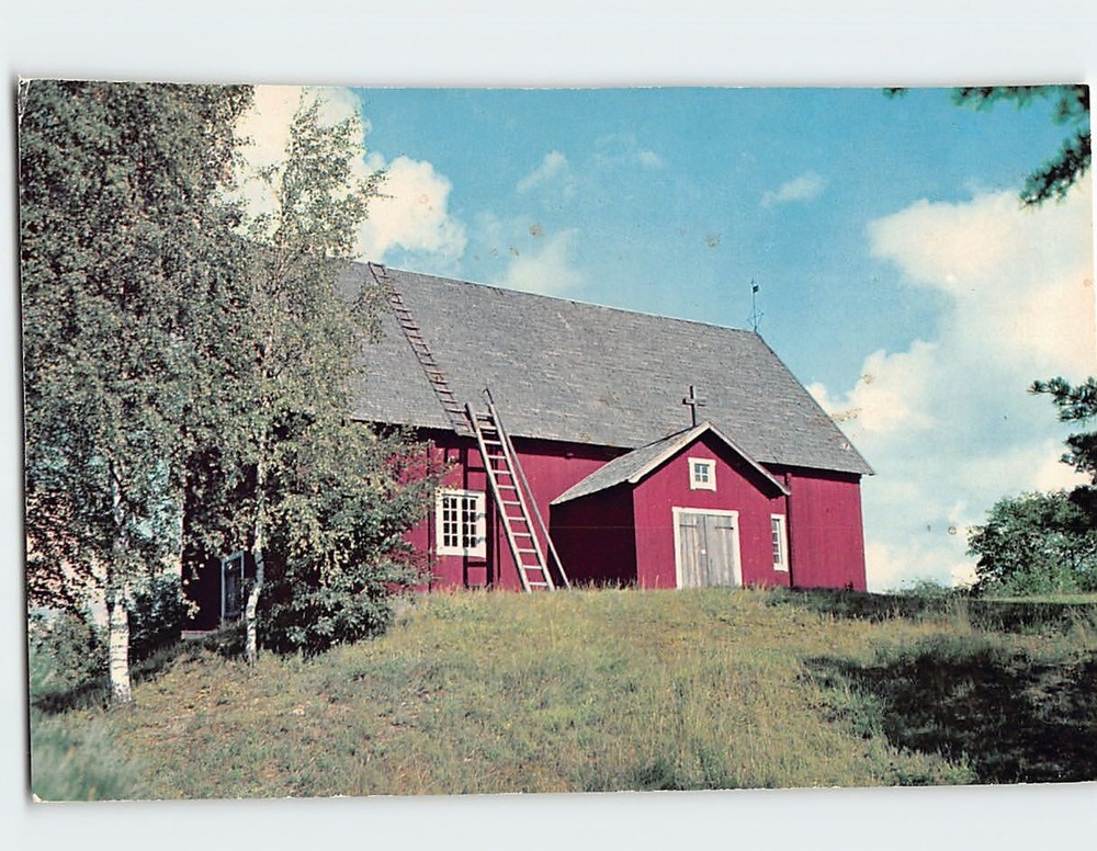 Postcard Pyhan Birgitan Kirkko Loppi Finland