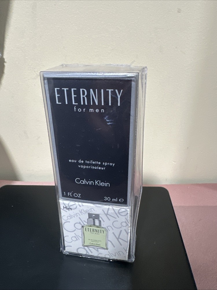 Calvin Klein Eternity for Men Eau de Toilette Spray - 1.0 oz. - Sealed Box