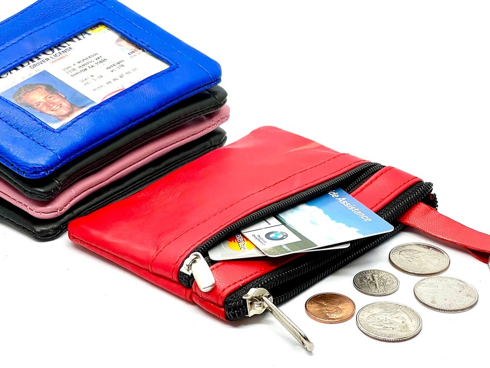 Slim Genuine Leather Wallet for Men RFID Blocking