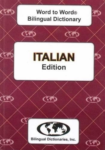 C. Sesma English-Italian & Italian-English Word-to-Word Dictionary (Paperback)Another great item from Rarewaves USA | Free delivery!