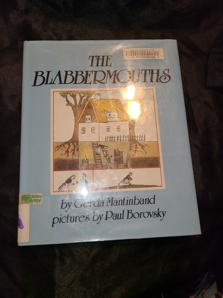 Vintage 1992 Hardcover Blabbermouths by Gerda B Mantinband