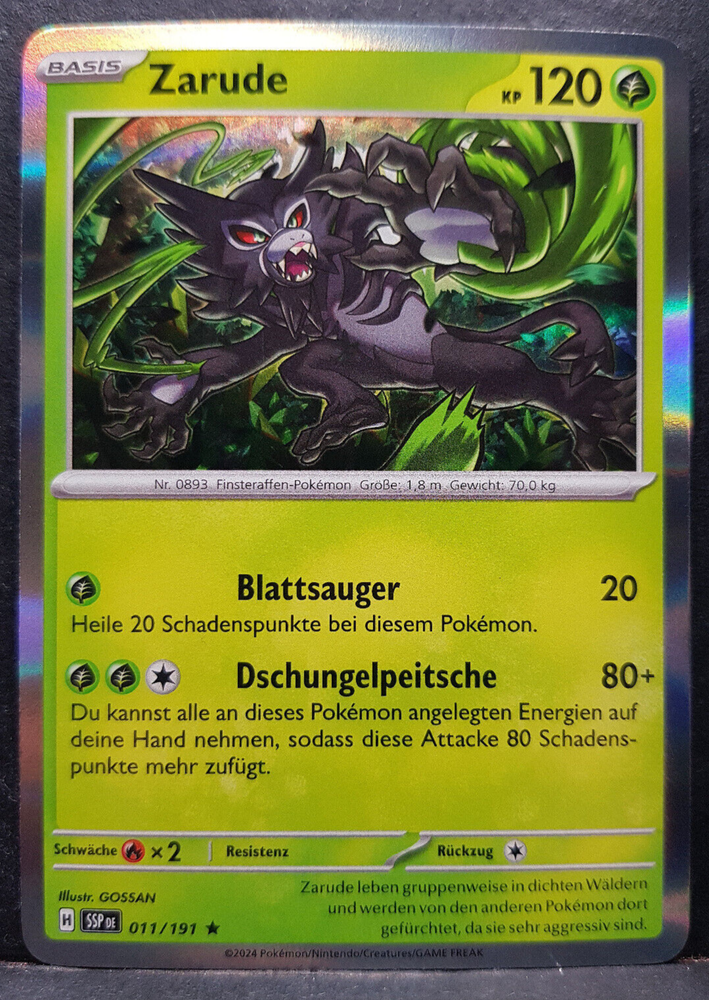 Cards To Choose From: Stormy Sparks Holo Pokemon Card German NM