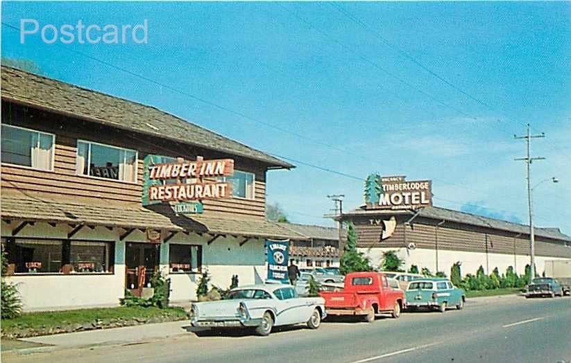 OR, Coos Bay, Oregon, Timberlodge Motel Timber Inn Restaurant, Dexter