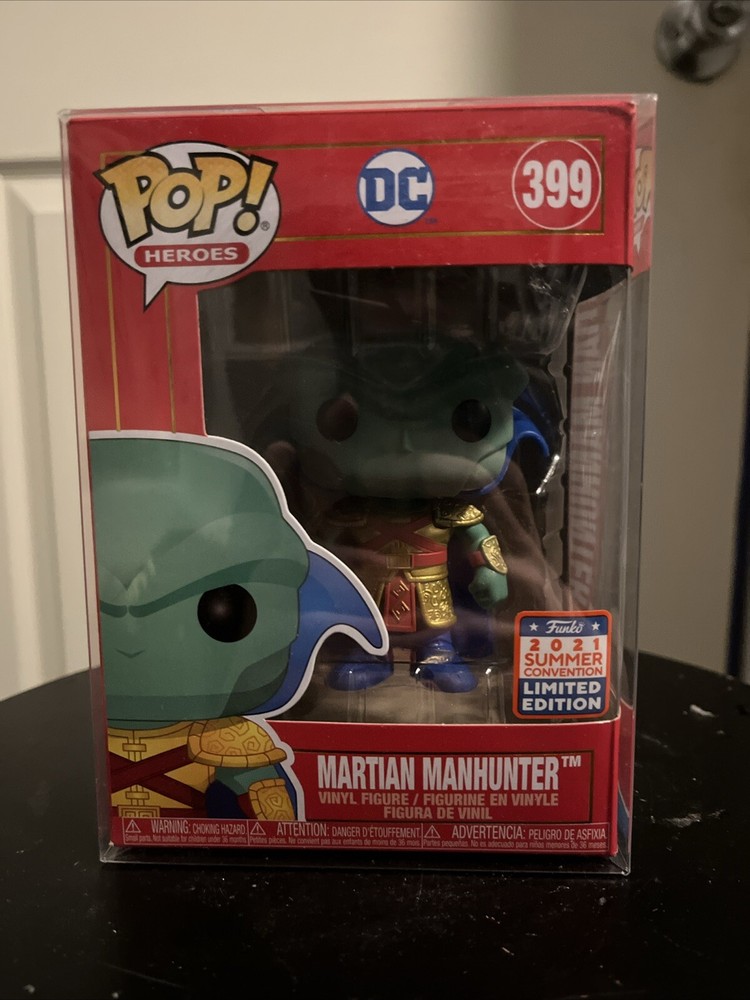 Funko Pop SDCC Exclusive DC Universe Martian Manhunter Vinyl Figure #399