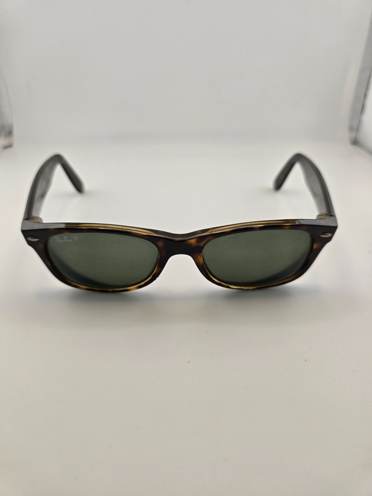 Ray-Ban New Wayfarer RB2132 710/51 Polished Light Havana Sunglasses FRAMES ONLY