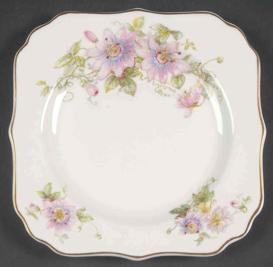 Royal Doulton Passion Flower Square Salad Plate 2029619