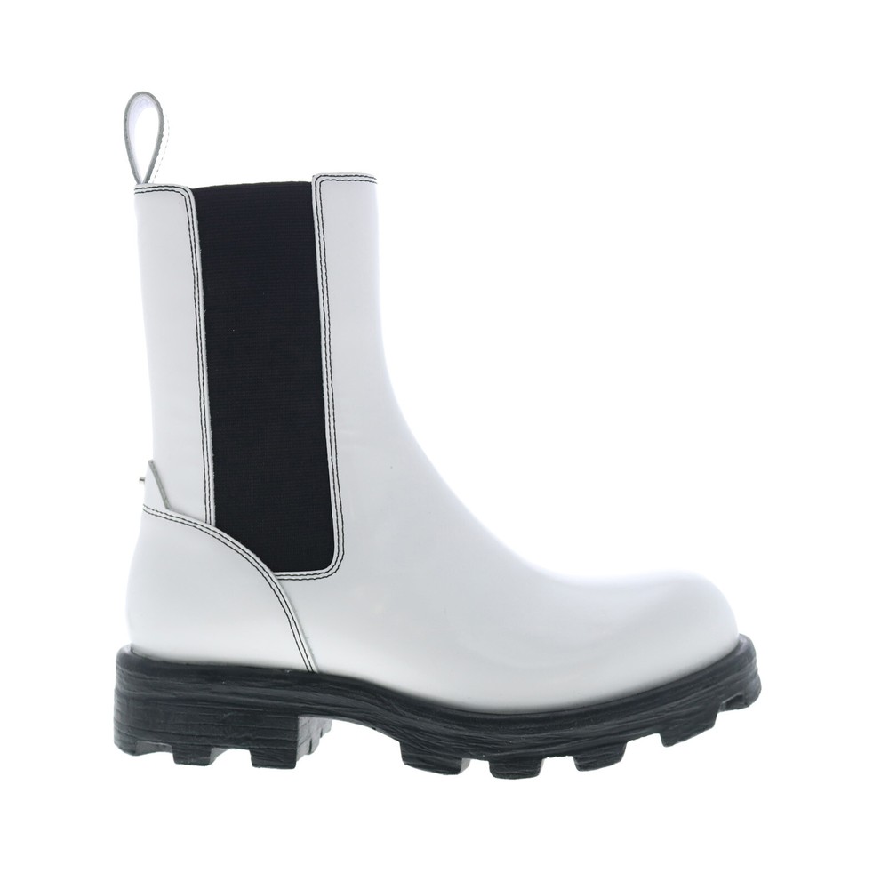 Diesel D-Hammer CH W Y03080-P4471-H6115 Womens White Casual Dress Boots