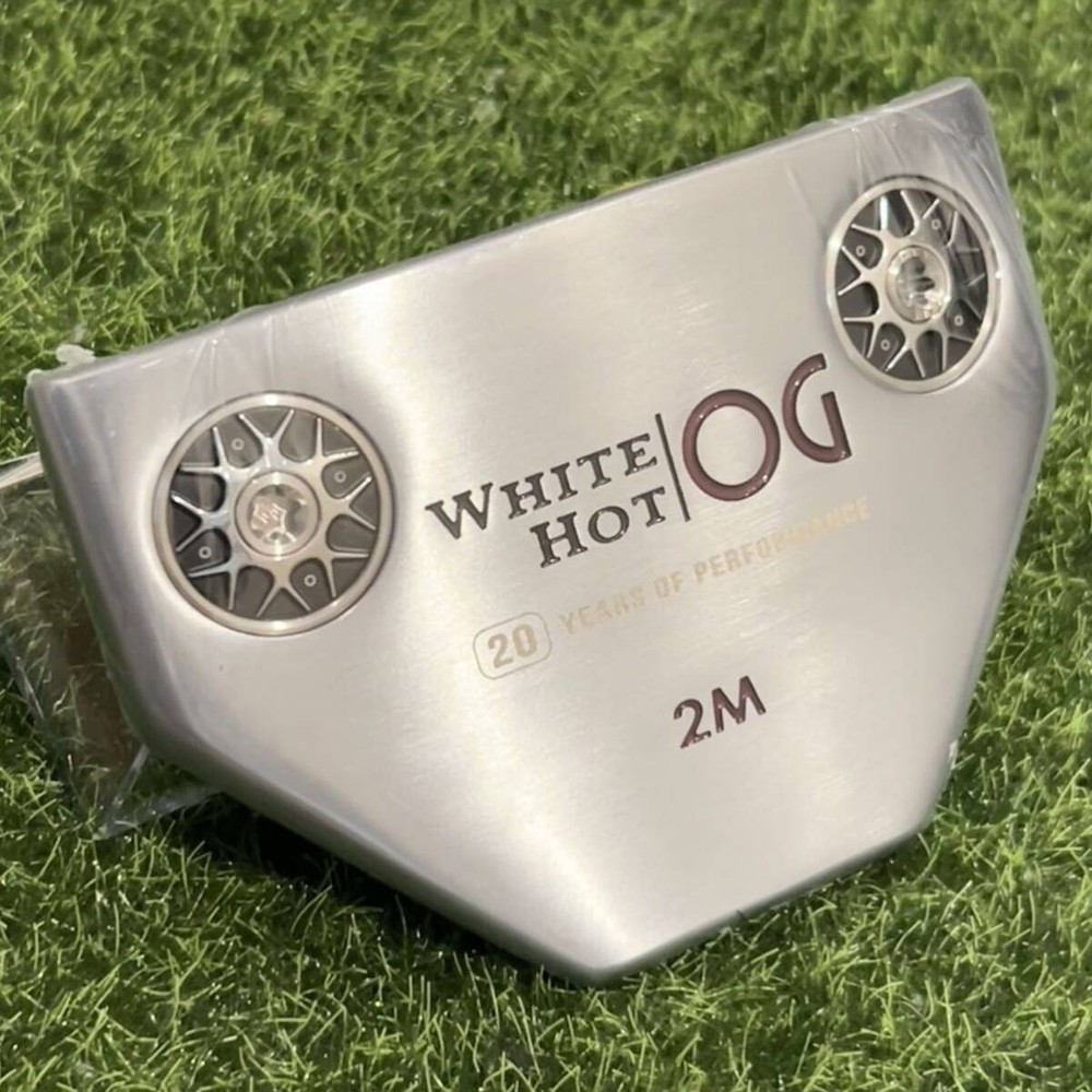 Odyssey  White Hot OG 2M Triple Track Neomallet Vent Neck (Head Only) New Putter