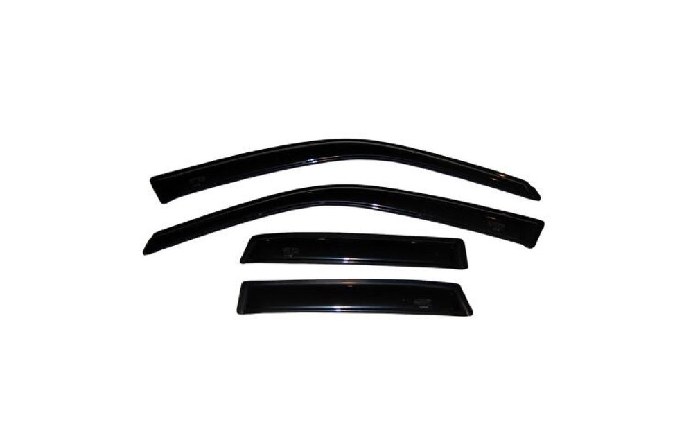 AVS 94913 Set of 4 Smoke Ventvisor Acrylic Window Deflectors for Toyota Camry