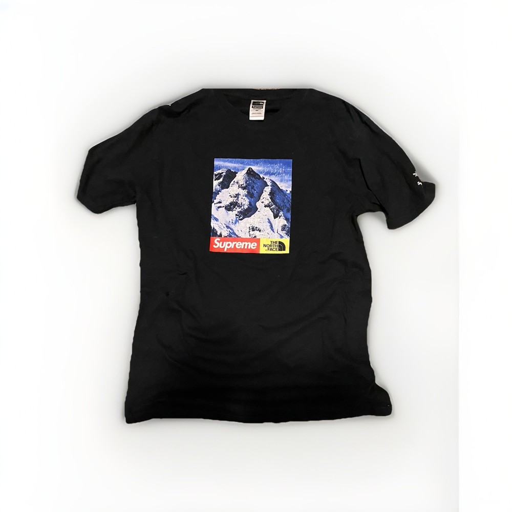 Supreme x The North Face Mountain T-Shirt Black - Size Medium