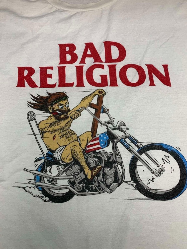 Vintage Bad Religion t shirt Full Size S-5XL Short Sleeve MA223 FREE SHIPPING