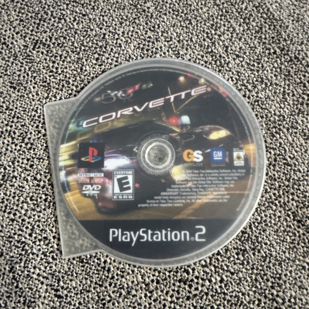 Corvette PS2 Sony PlayStation 2 - Disc Only