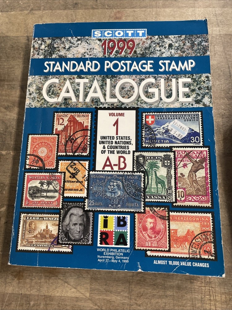 SCOTT 1999 STANDARD POSTAGE STAMP CATALOGUE: UNITED STATES By James E. Kloetzel