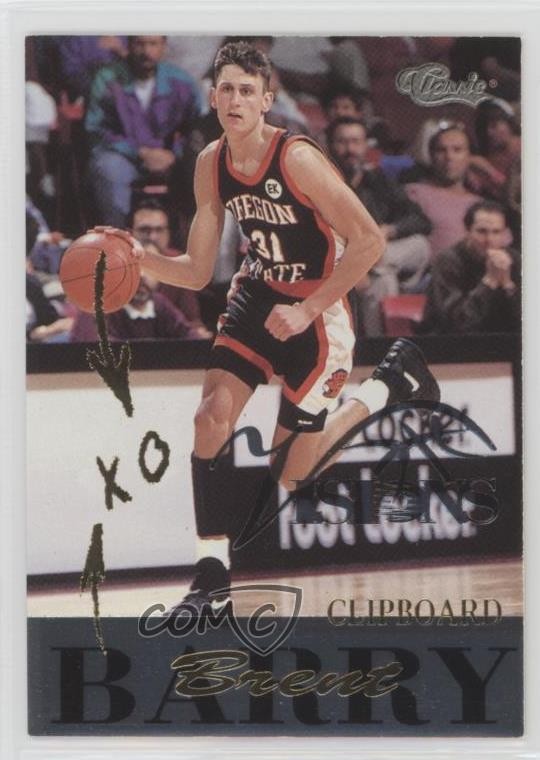 1995 Classic Visions Brent Barry #73 Rookie RC 9amFulfilled by COMC - World’s largest consignment service