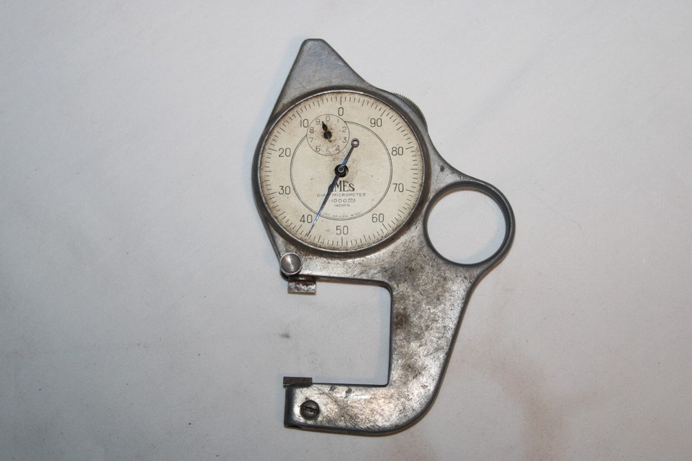 Vintage Ames Micrometer Gauge 27