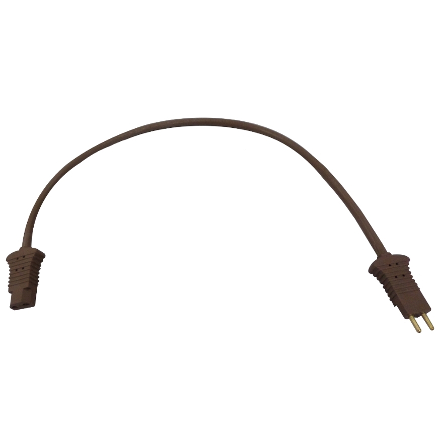 Pigtail Cord for Filter Queen Vacuum 18 Inch Brown