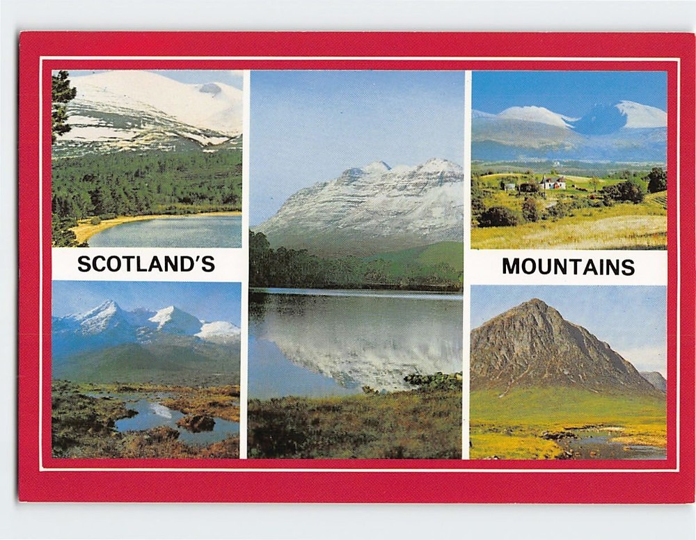 Postcard Mountains in Scotland