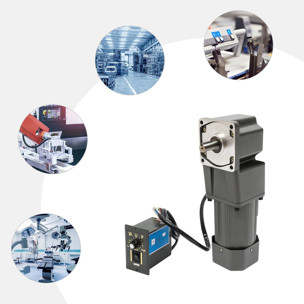 120W 110V 1:30 AC Gear Motor Electric Reversible Speed Reduction Motor 45R/MIN