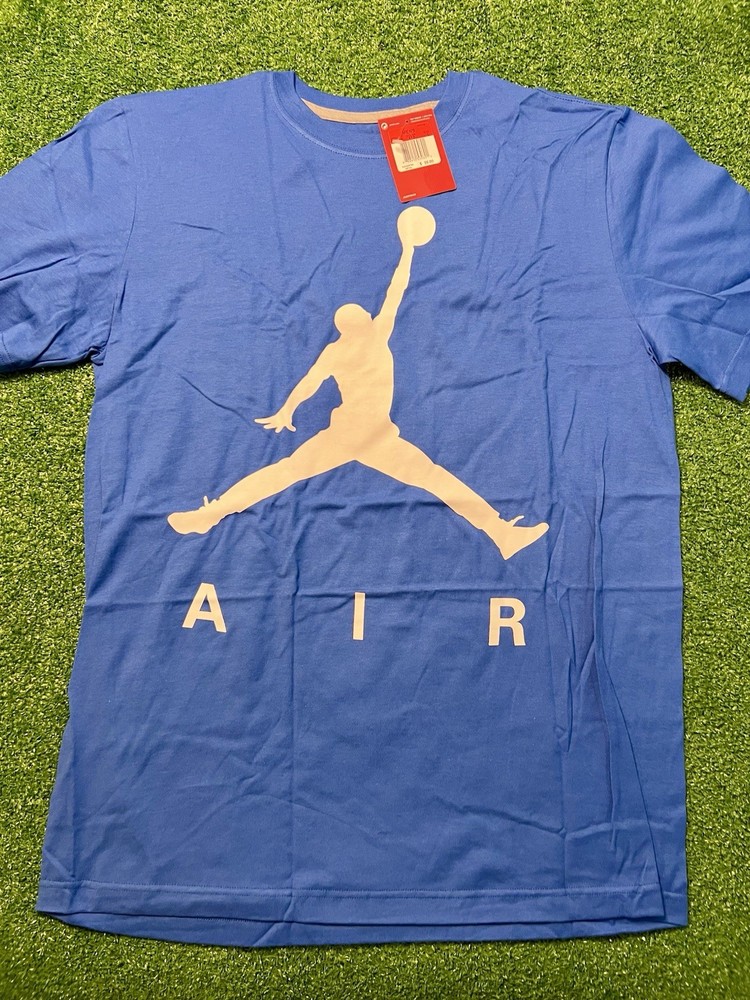 Jordan Men's Jumpman Short Sleeve T-Shirt NWT Size large NWT blue