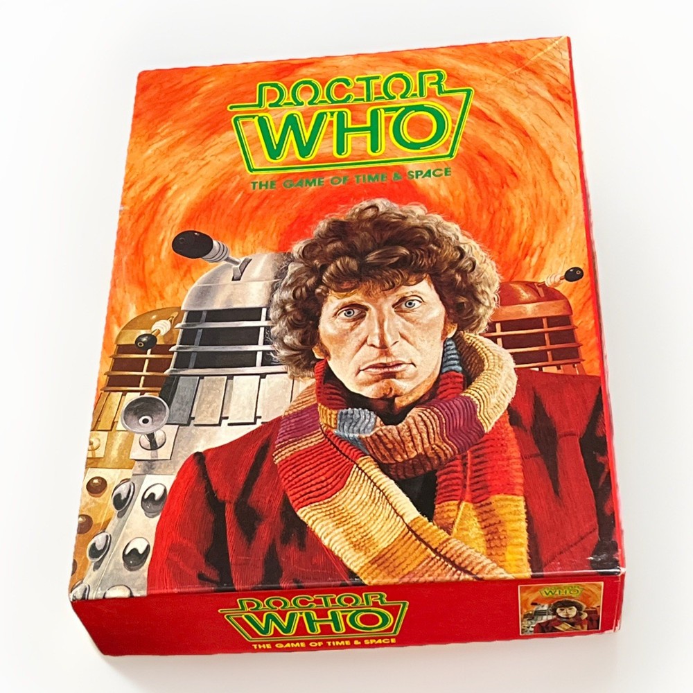Doctor Who; The Game of Time and Space by Games Workshop 1980 NEVER PLAYED WITH!