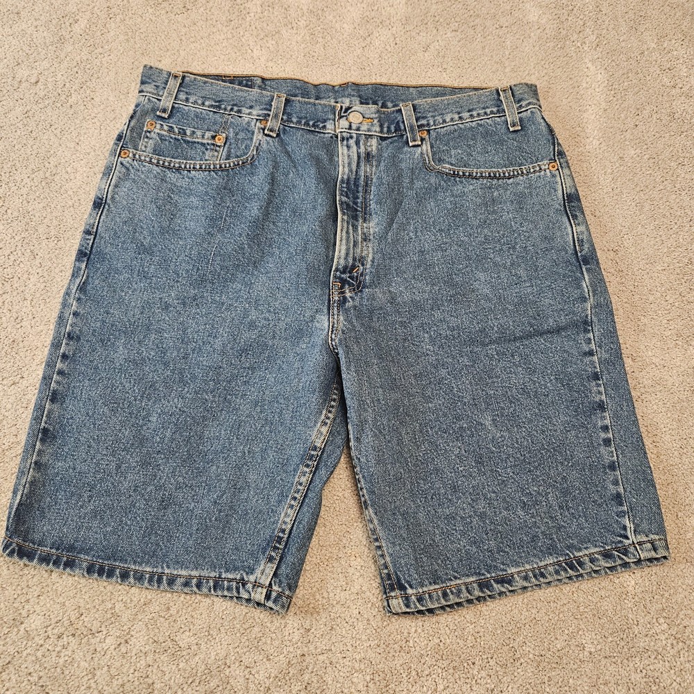 Levi’s 505 Regular Fit Denim Jean Shorts Men’s Size 38 Y2K Style