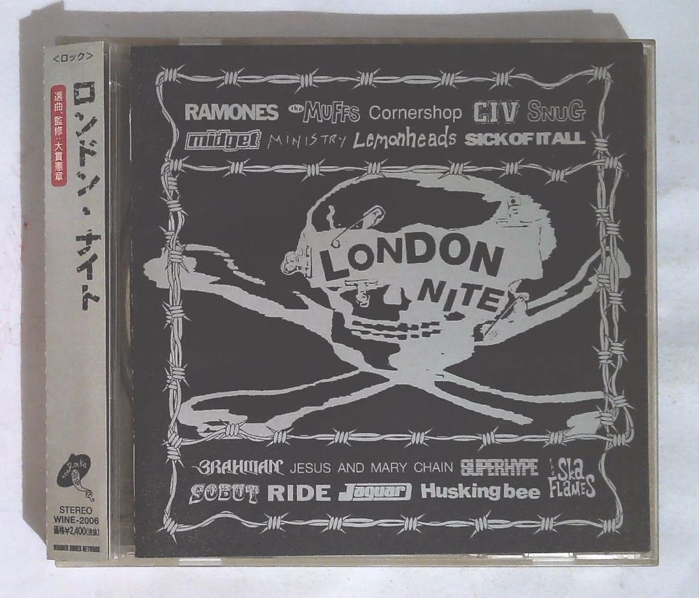 Various – London Nite WINE-2006 JAPAN CD, Compilation OBI
