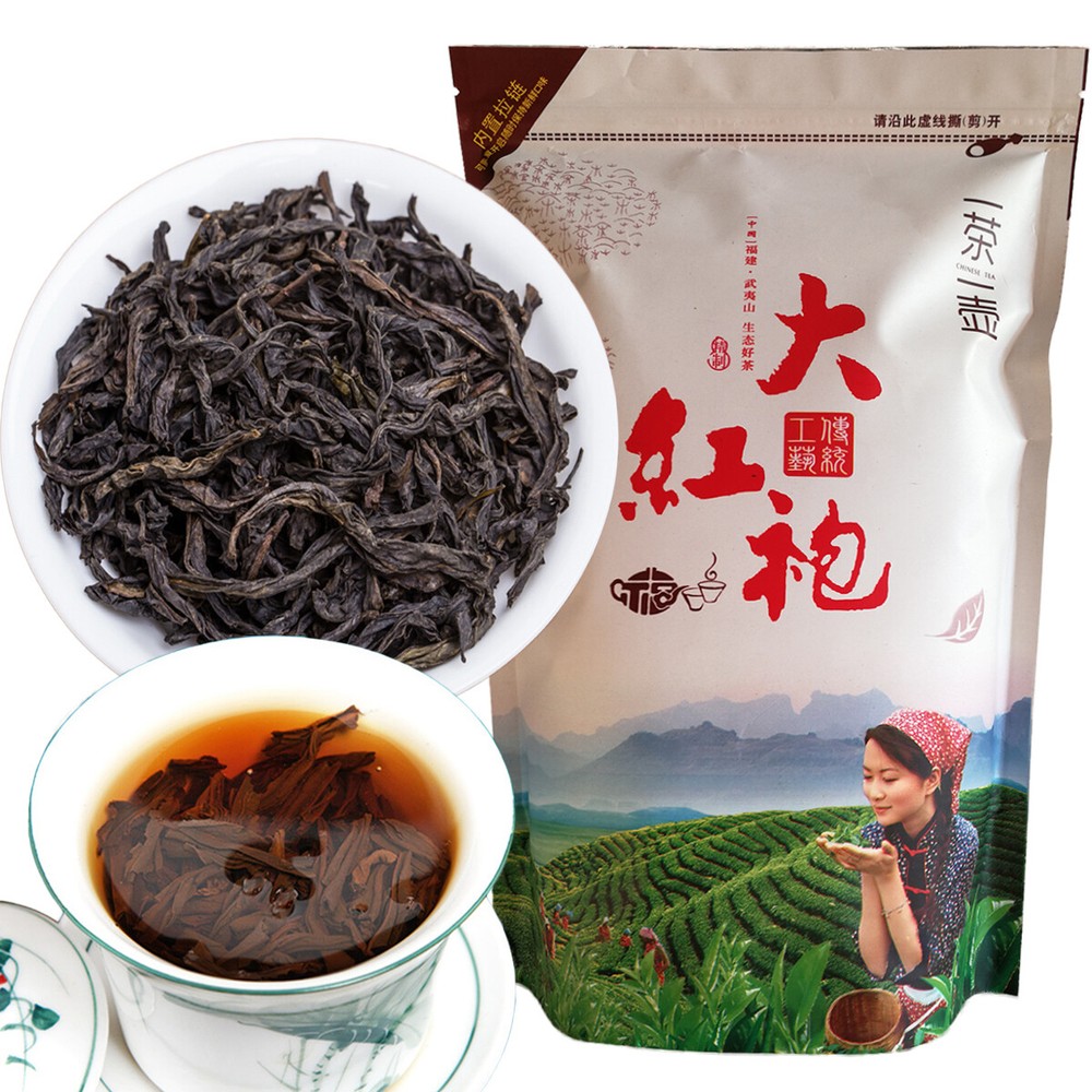 Oolong Da Hong Pao Tea Wu Long Wulong Dahongpao Black Tea Big Red Robe Tea 250g