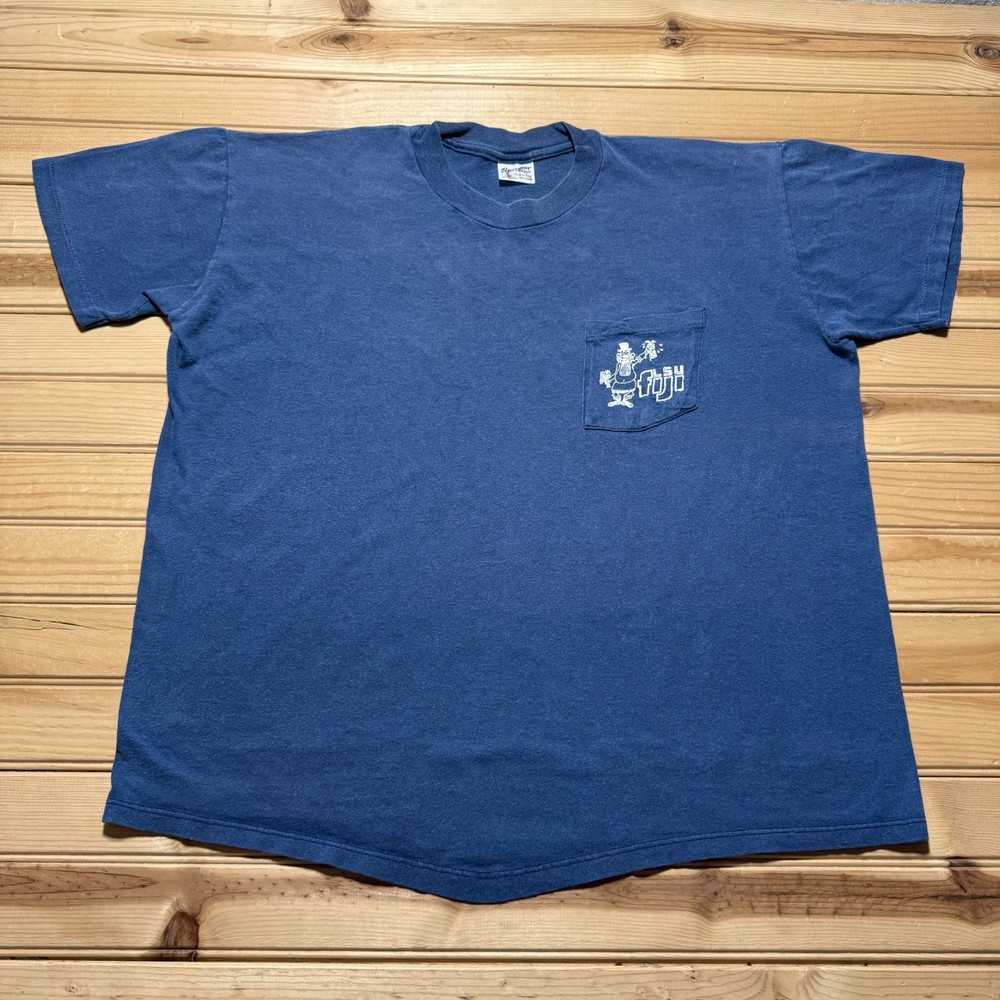 Vintage 80s 1988 LSU Fiji Sweetheart Formal Pocket T-Shirt USA Made - Size XL
