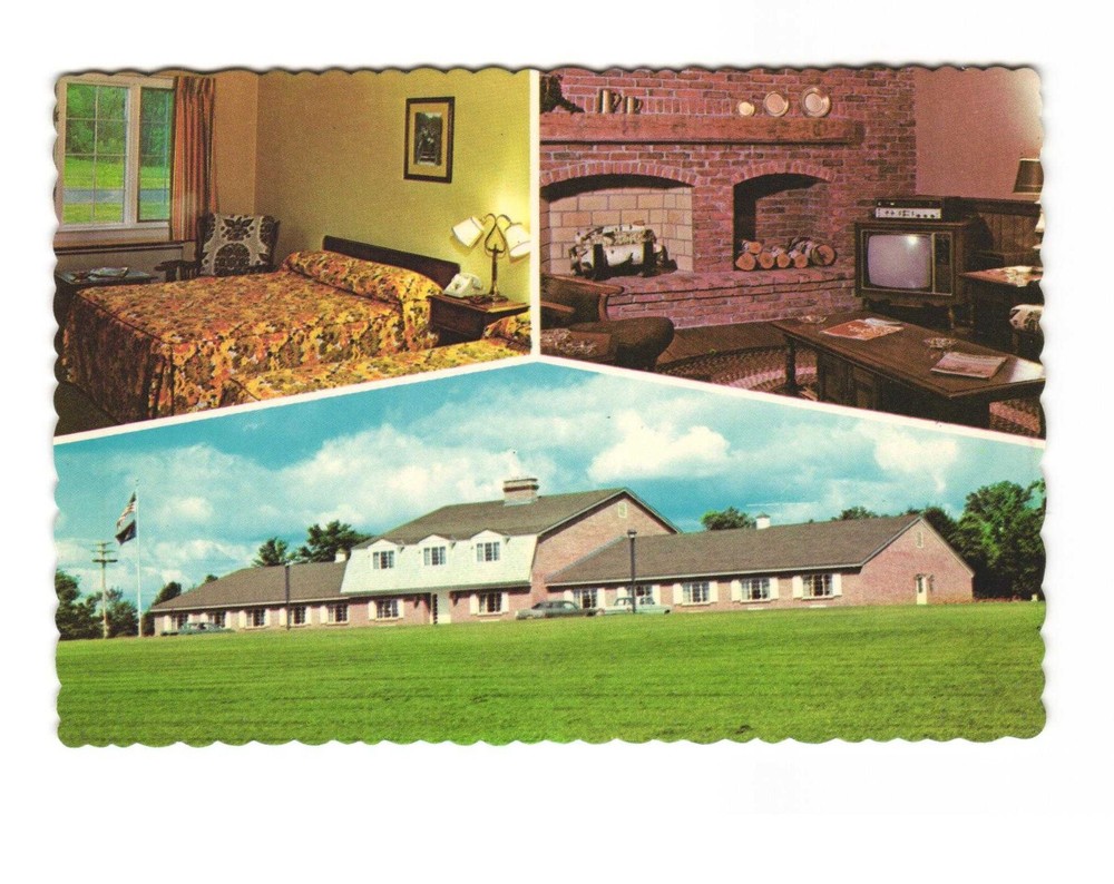 Headwaters Motor Lodge Boonville NY vintage postcard unposted