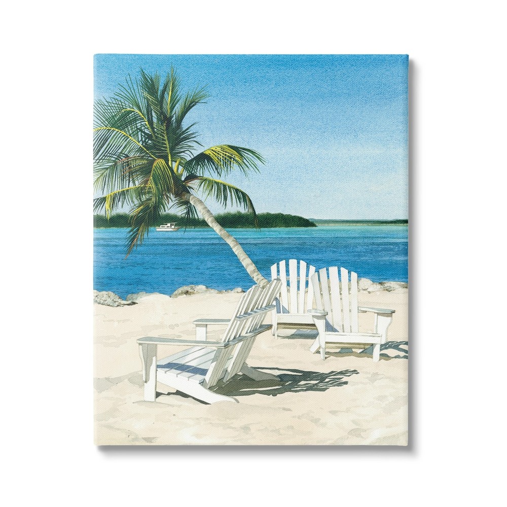 Tropical Palm Tree Beach Furniture Ocean Island Decor