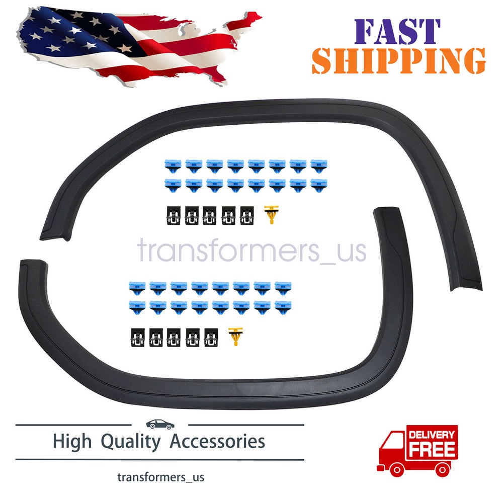 Fits GMC Sierra 1500 2019-2023 Front Left / Right Fender Flare 84492973 84492974