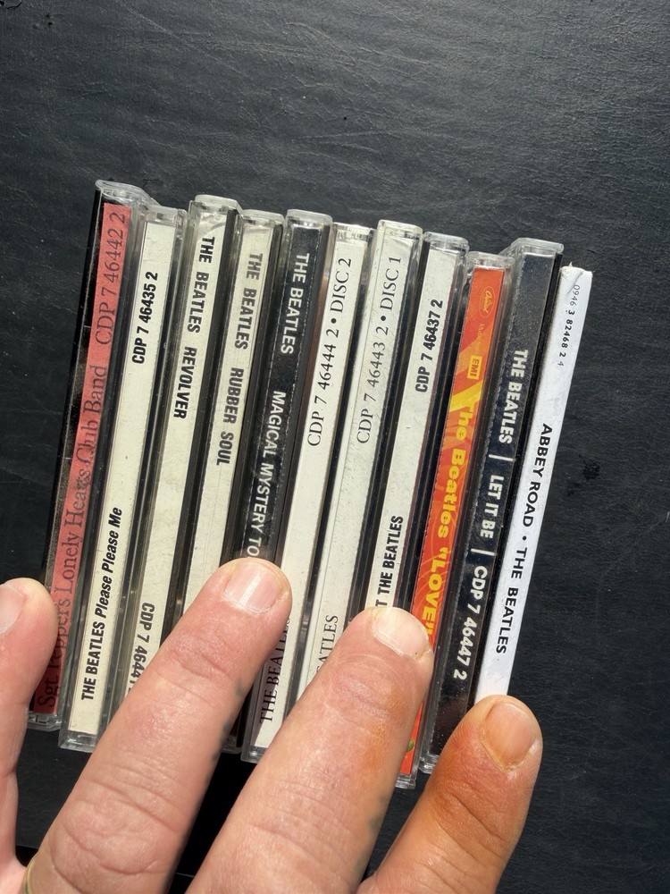 Lot Of 11  The Beatles CD’s