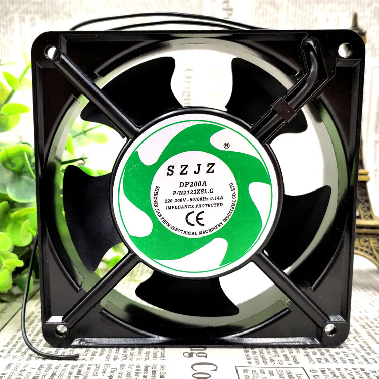 1PC For  SZJZ DP200A 2123XSL 220-240v 0.14A 12038  Fan