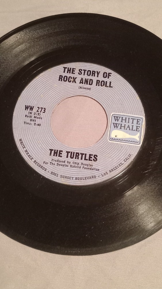 45 The Turtles - The Story Of Rock And Roll / Can'T You Hear The Cows -Rare-D 46